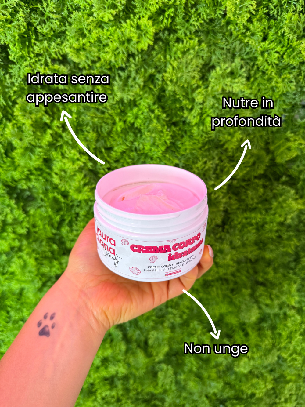 Crema corpo idratante